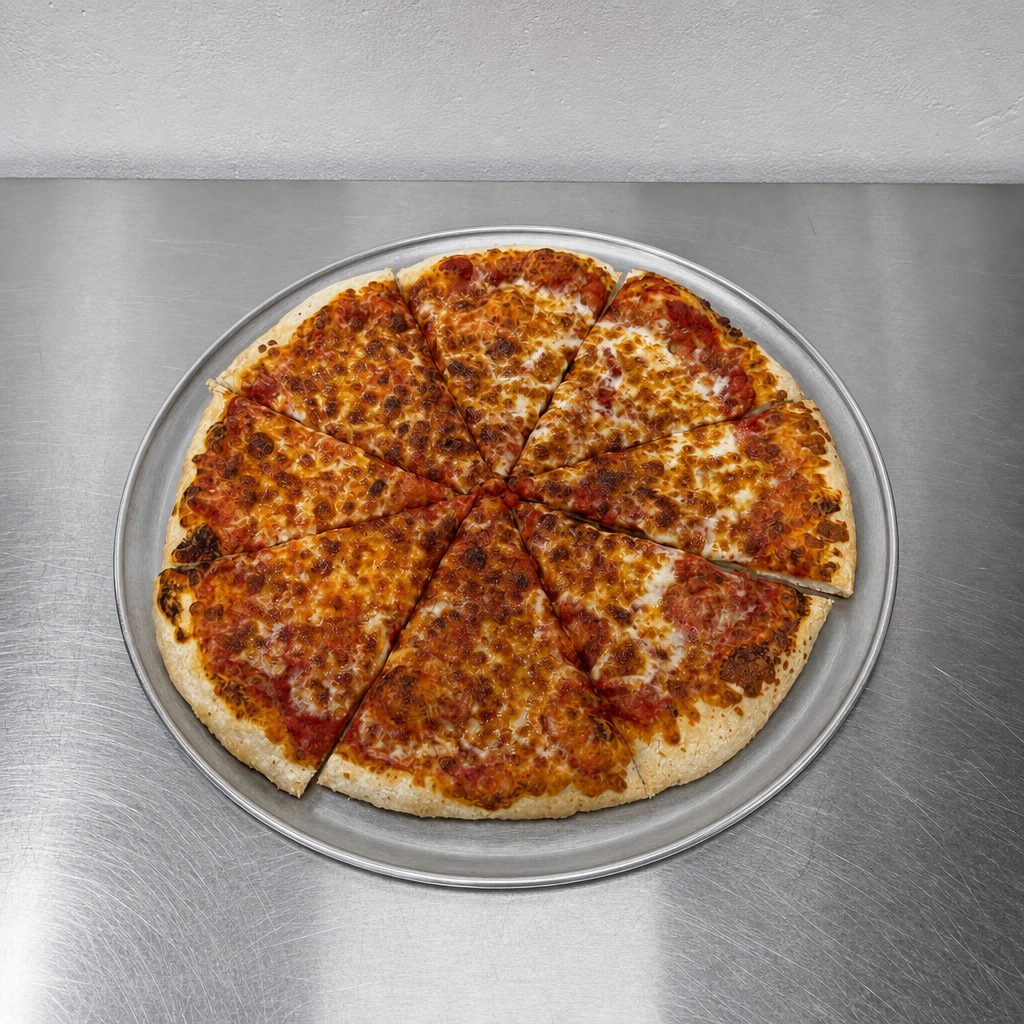 20" Cheese Pizza.