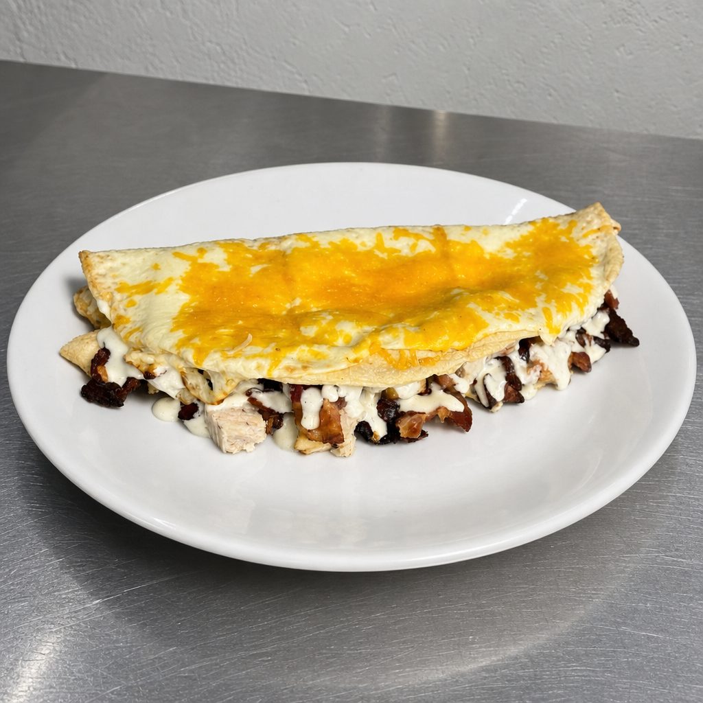Small Chicken Bacon Ranch Foldover.