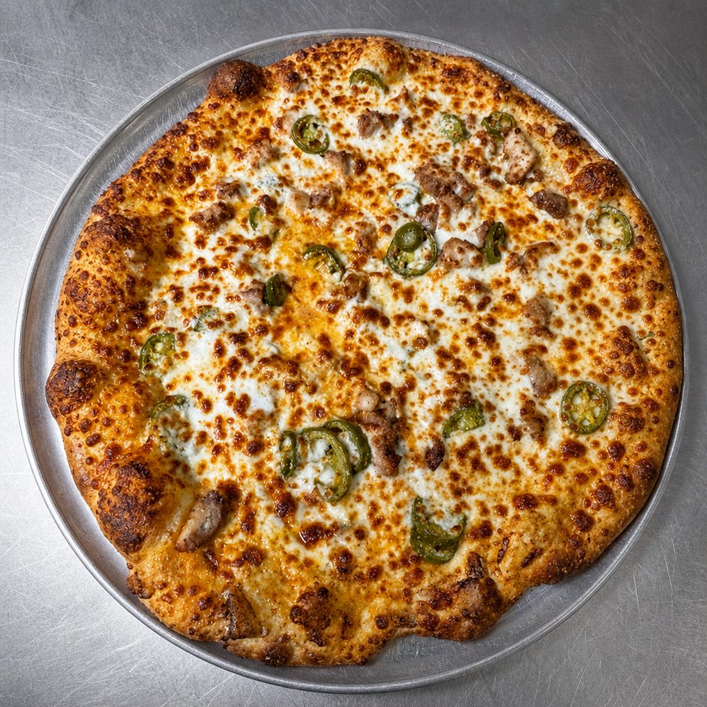 10" Buffalo Chicken Pizza.
