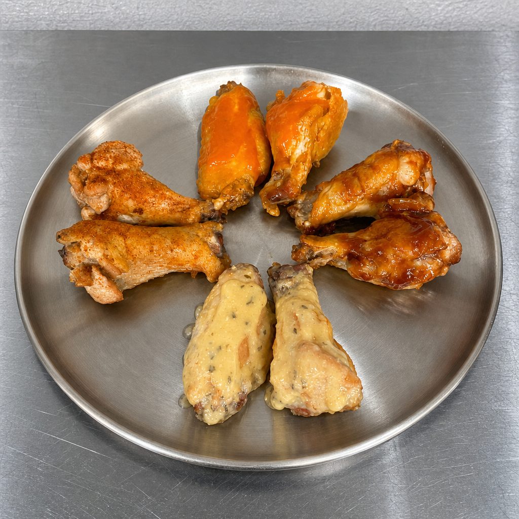 Traditional Wings 2 LB (about 12 wings).