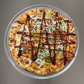 14" Bacon Cheeseburger Pizza