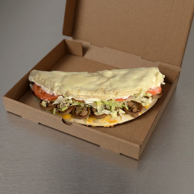 XL Cheeseburger Foldover.