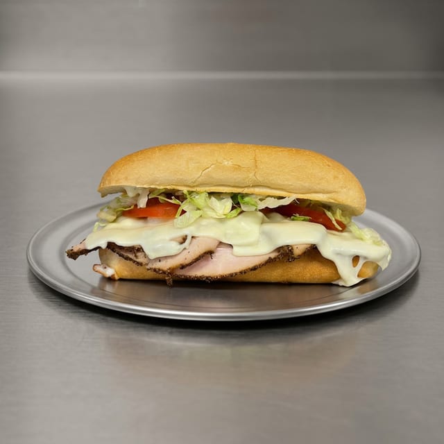 8" Turkey Melt Sub.