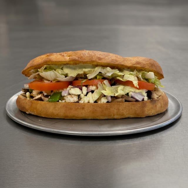 8" Veggie Sub.