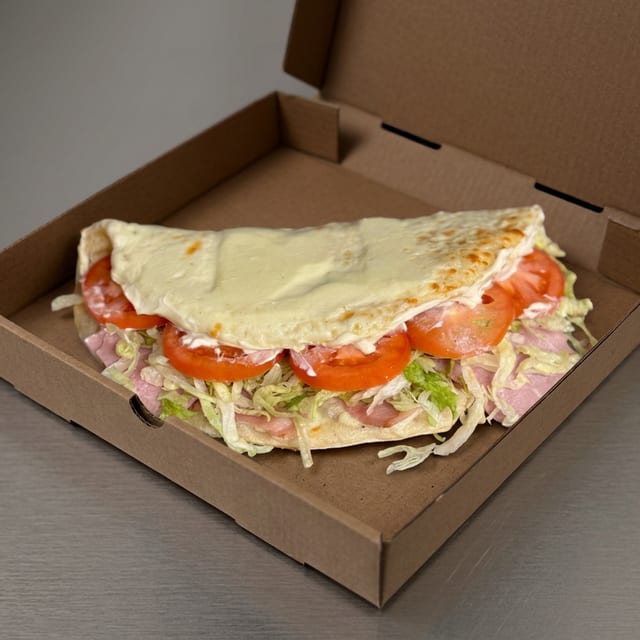 XL Ham and Cheese Foldover.