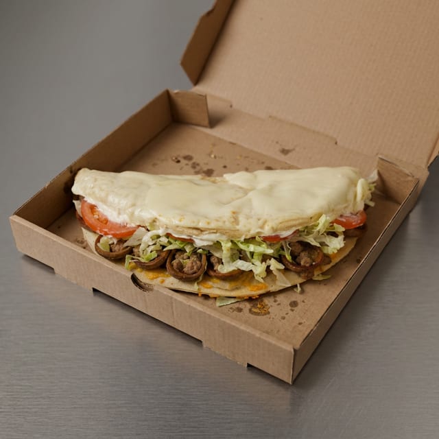 Large Cheeseburger Foldover.