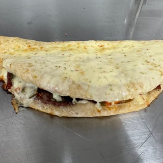 Small Philly Cheese Steak Foldover