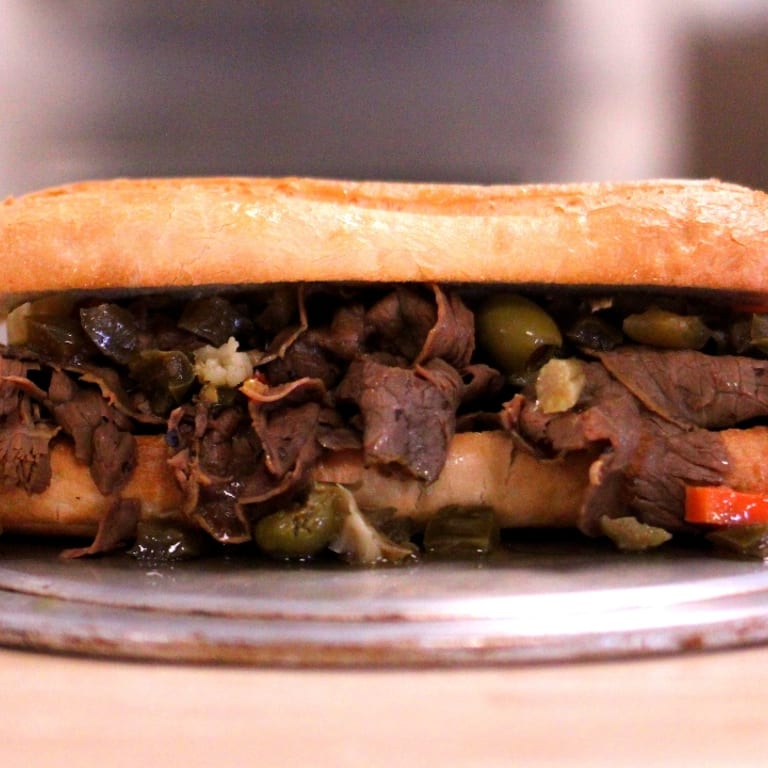 Delicious Italian Beef Sandwiches